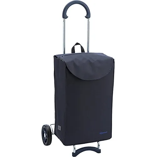 Andersen Einkaufstrolley Scala Walker 44l in blau, Aluminium, Polyester, 100 x 40 x 30 cm