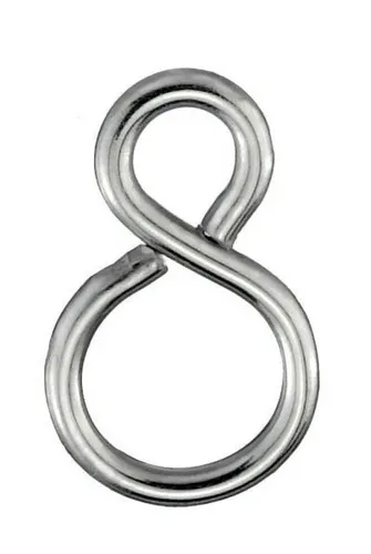 S-Haken Set Metall 40 mm vernickelt für Hakenleisten Stangenhaken Haken Küchen