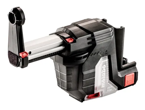 Metabo Staubabsaugung ISA 18 LTX 24 - Sonstiges Zubehör mit HEPA-Filter und Reinigungsfunktion, ermöglicht staubfreies Arbeiten mit Bohrhammer KHA 18 LTX BL 24 für 100% Bohrleistung.