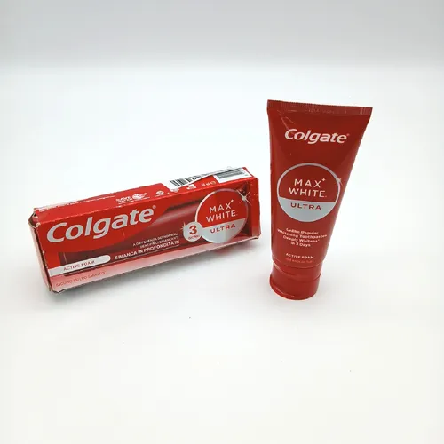 Produktbild Colgate Zahnpasta Zahnreinigung Max White Ultra Active Foam Effektive Pflege für