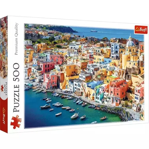 Puzzle 500 Procida, Kampania, Włochy TREFL Trefl 5900511374773