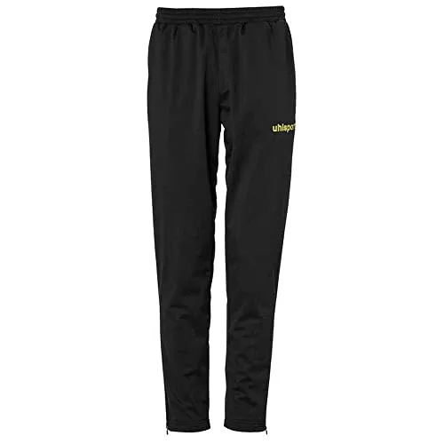 Uhlsport Kinder Kinder Hose Score Classic Hose, schwarz/Fluo gelb, 140, 100517607