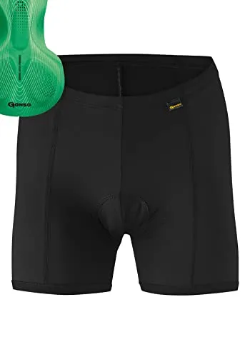 Gonso Sitivo U W Damen Fahrradunterhose - Fahrradunterhose mit Sitivo Green Sitzpolster für optimalen Komfort, passt unter alle Rad-Shorts und bietet eine enganliegende Passform für ein angenehmes Fahrerlebnis.