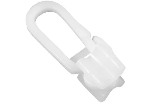 Bestlivings Gardinenröllchen zum Einhängen von Stoffen mit Gardinen- und Kräuselbändern, (Spar-Set, 150-St), für Innenlaufschienen mit Nutbreite 4–9 mm, geräuscharmes Gleiten