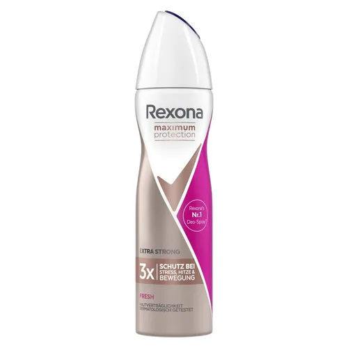 Rexona Maximum Protection Anti-Transpirant Spray Fresh 150 ml, 6 Stück - Deos mit 48 Stunden Schutz gegen starkes Schwitzen und Körpergeruch – für ein frisches Gefühl den ganzen Tag.