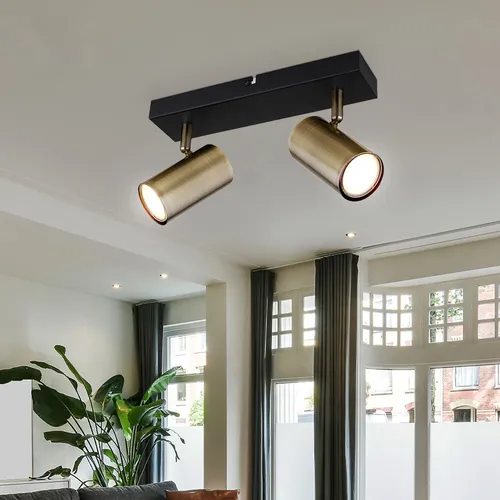 Deckenstrahler Deckenlampe Spotleuchte verstellbar Schlafzimmerleuchte L 26 cm