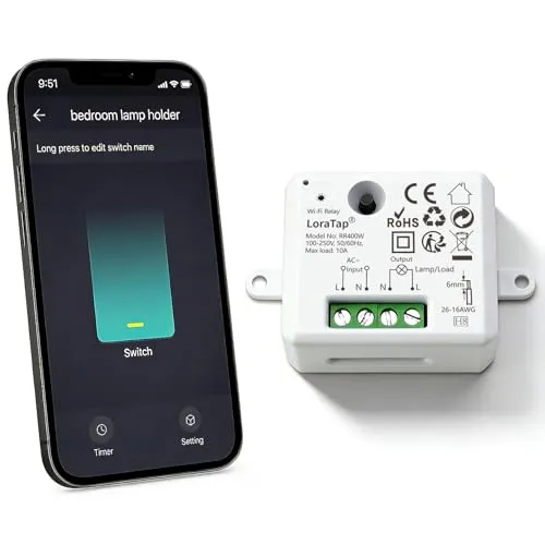 LoraTap Wifi Schalter Relais Modul