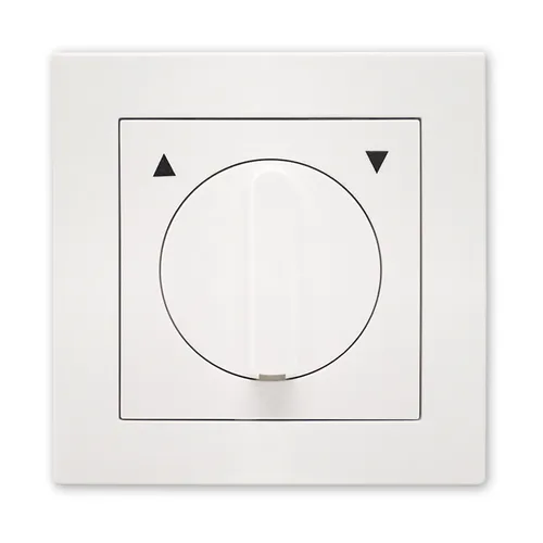 Knebelwendeschalter Rolladenschalter Unterputz mit Tast- und Raststellung 1-pol.