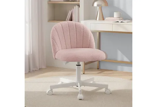 SONGMICS Fleece Homeoffice-Stuhl