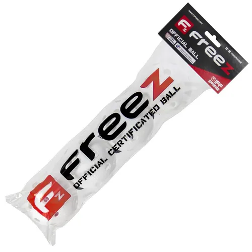 FREEZ Floorball Ball Official Tube White von FREEZ