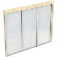 Skan Holz Polycarbonat Seitenwand 300/289 cm von SKAN HOLZ