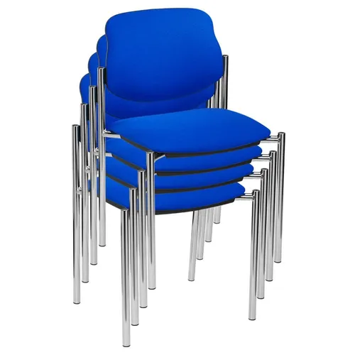 Nowy Styl Besucherstühle Styl STYL CHROM C-06 4ER blau von Nowy Styl
