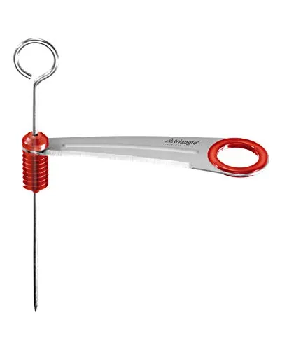 triangle 50 430 00 02 Rettichschneider mit Führungsstab praktisch auch für Kartoffelspiralen Spiralschneider Radischneider Oktoberfest