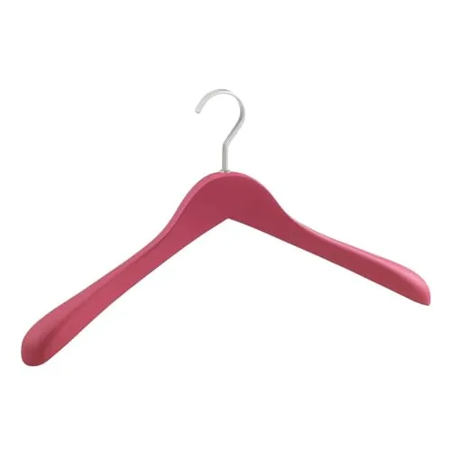 WENKO 14263100 Kleiderbügel Typ New York, pink in pink von WENKO