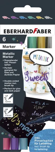 Eberhard Faber Metallic Marker Duo