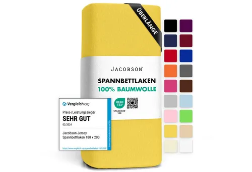 Bettlaken Gelb von Jacobson