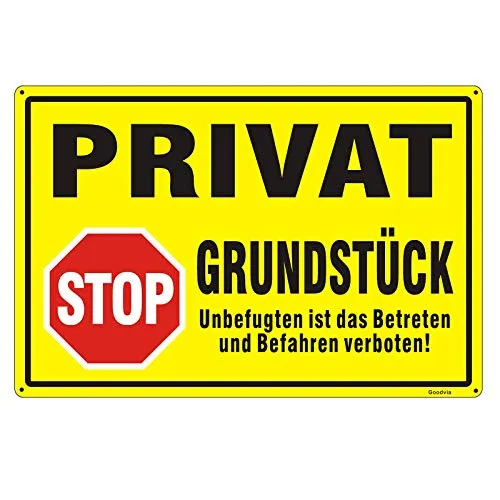Parkplatzschilder von Goodvia
