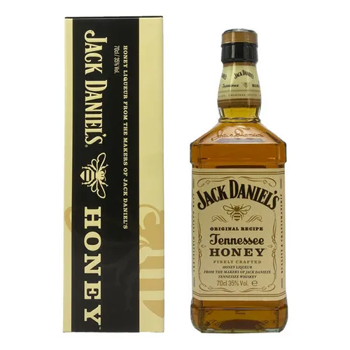 Jack Daniel´s Tennessee Honey Whiskylikör Geschenket, 35% Vol. 0,7 l