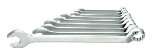 Forum Ringmaulschlüssel-Satz DIN3113B 9tlg. 8-24 mm - Werkzeug-Set mit 9 Ringmaulschlüsseln von 8 bis 24 mm, ideal für präzise Arbeiten und hohe Anwendungsvielfalt.