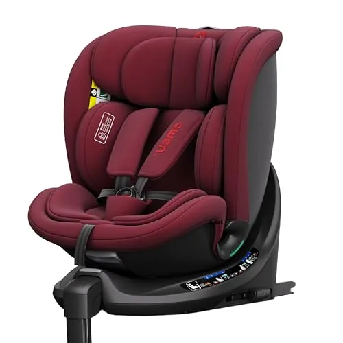 OWEN 360Comfy Kindersitz 360° drehbar Isofix – Rot