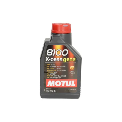 Motoröl MOTUL 109774 8100 X-Cess GEN2 5W40 1L