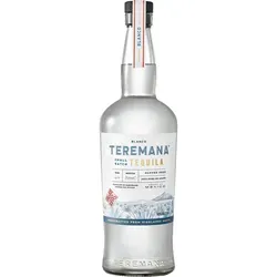 Teremana Tequila Blanco 40% - Premium Tequila - Tequila, 100 % blaue Weber-Agave, handwerklich destilliert für außergewöhnliche Reinheit und Geschmack, ideal für Genießer.