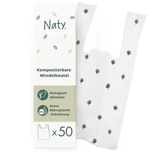 Naty Ökologische Baby Windelbeutel von Naty