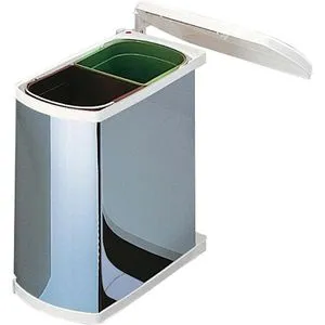 Hailo Einbaumülleimer AS Duo 8/8, 3416901 von Hailo