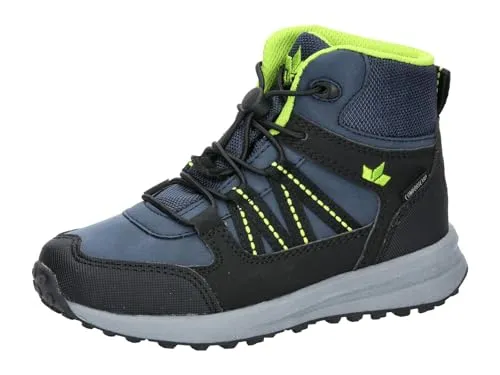 Lico Selfoss Stiefel - Bequeme Freizeitstiefel in Marine/Schwarz/Lemon, 37 EU - Wanderschuhe mit Schnellschnürsystem und Reißverschluss, ausgestattet mit Comfortex-Klimamembrane und warmem Futter für optimalen Komfort bei jedem Wetter.