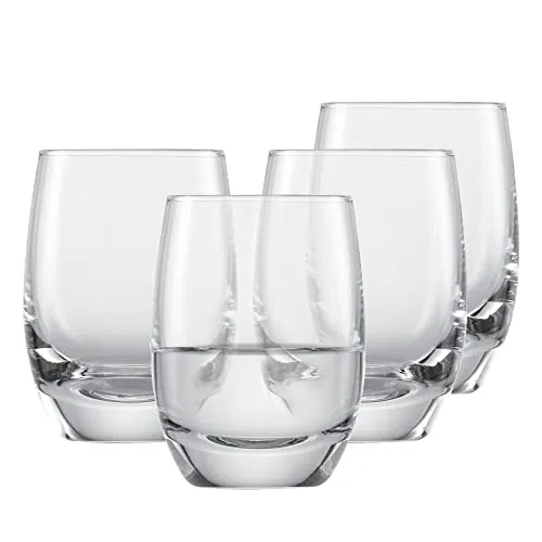 SCHOTT ZWIESEL Schnapsglas For You (4er-Set) - Praktische Schnapsgläser aus robustem Tritan-Kristall, spülmaschinenfest und ideal für jede Gelegenheit. Zeitloses Design für unvergessliche Momente mit Familie und Freunden.