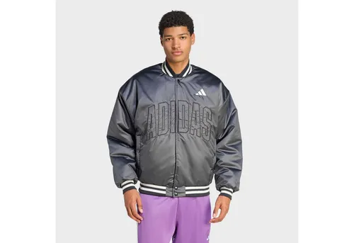 ADIDAS Herren Jacke STADIUM INSULATED BOMBERJACKE - Stylische Bomberjacke aus Satin für Sport- und Freizeitliebhaber. Mit geripptem Kragen und ikonischem 3-Balken Logo. Die wärmeisolierende und wasserabweisende Schicht sorgt für Komfort bei jedem Wetter.