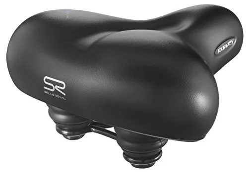 Selle Royal Fahrradsattel 2205621000, schwarz, 27 x 25 x 10 cm