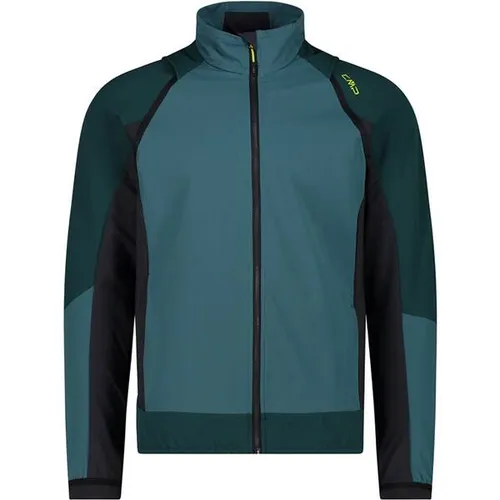 CMP Herren Jacke XXL in Blau - Funktional und Atmungsaktiv - Funktionsjacke für Herren, leicht und atmungsaktiv, ideal für Wandern und Alltag. Hoher Komfort dank regulärer Passform und vielseitig kombinierbar.