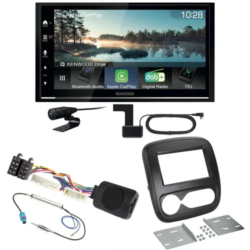 Kenwood DMX7722DABS Android Auto CarPlay Bluetooth Einbauset für Nissan NV300