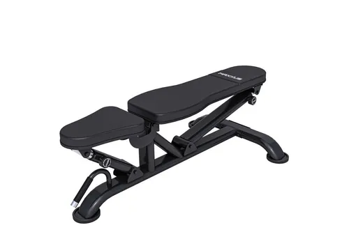 MAXXUS Universal Trainingsbank PRO - 300kg belastbar - Multifunktions-Hantelbänke für Krafttraining, 3-fach Sitz- und 8-fach Rückenlehnenverstellung für individuelles Training und hohe Stabilität.