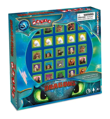 MATCH Dragons - Drachenzähmen leicht gemacht Würfelspiel Kinderspiel Spiel