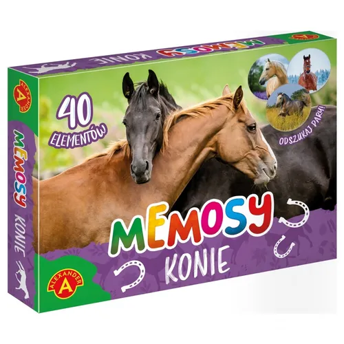 Produktbild Gra Memosy Konie PLX PUD ALEXANDER 2780 ALX ALEXANDER 5906018027808