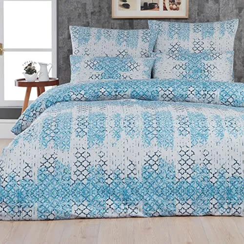 Bettwäsche Bettgarnitur Bettbezug Baumwolle 135x200 155x220 200x200 200x220 Modern