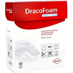 Dracofoam Infekt Schaumverband 5x5cm