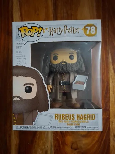 Funko Pop! Harry Potter - Rubeus Hagrid #78 - Sammelfigur aus der Harry Potter Reihe, detailgetreu gestaltet und ein Muss für jeden Fan und Sammler.