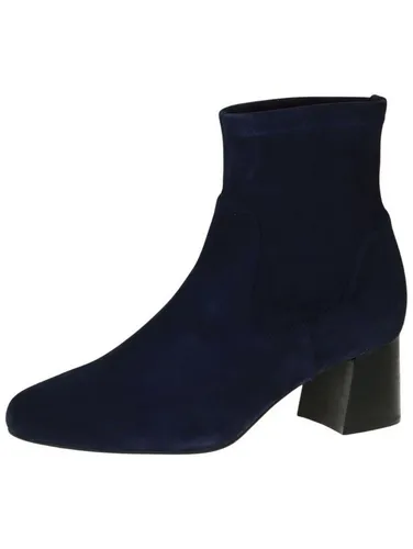Peter Kaiser Stiefelette Leder - Dunkelblau, Größe 38 EU - Wanderschuhe, klassischer Stil mit 5 cm Blockabsatz für optimalen Komfort und Eleganz beim Gehen.