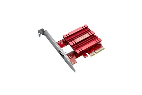 ASUS PCE-C2500 2.5G Netzwerkkarte - 10 Gbit/s Übertragung, ideal für Gamer und bandbreitenintensive Anwendungen mit QoS-Technologie