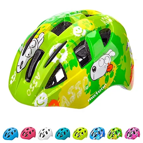 meteor® Fahrradhelm Kinderhelm BMX Kinder-Helm MTB kinderfahrradhelm Downhill rennradhelm Mountain-Bike Inliner Roller Skater BMX fahradhelm Scooter Kinder Helmet