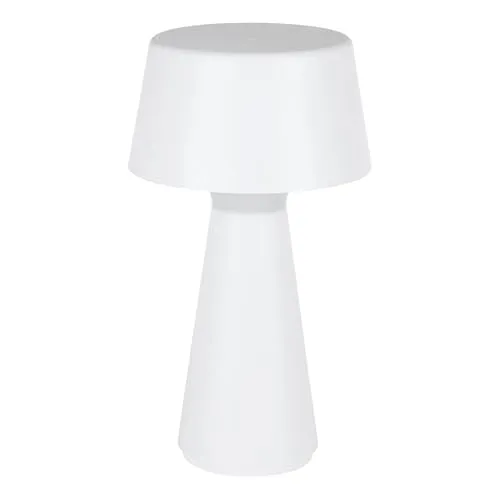 EGLO Huesa - White Tischlampe - Outdoor tragbare Tischlampe mit USB-C Ladeanschluss, dimmbar und IP44 geschützt. Ideal für Gartenpartys oder gemütliche Abende im Freien.