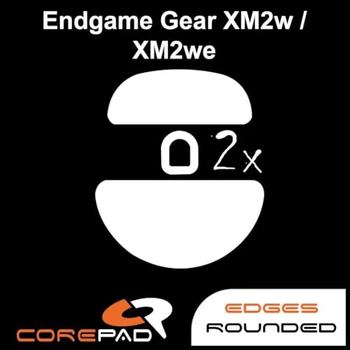 Corepad Skatez PRO 263 Ersatz Mausfüße kompatibel mit Endgame Gear XM2w & Endgame Gear XM2we & Endgame Gear XM2 8K