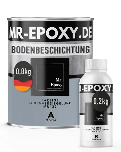 Mr. Epoxy Bodenversiegelung Epoxid-Bodenbeschichtung