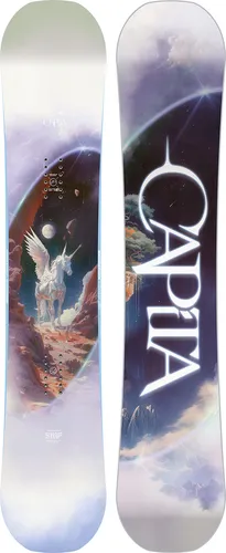 CAPITA SPACE METAL FANTASY Snowboard 2026 - 143 in weiß von CAPITA