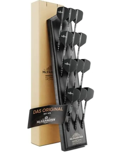 McFARRONS Dart Halter aus Holz für 12 Darts