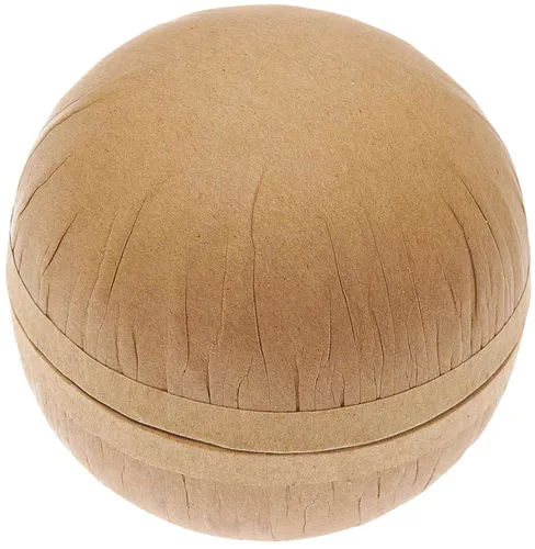 Kugel teilbar, Pappmaché, 8 cm