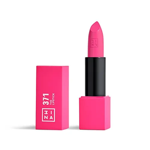 3INA MAKEUP - The Lipstick 371 - Doll Pink Matte Lippenstift - Matt Lippen-Stift mit Vitamin E und Shea Butter- Langanhaltender Hochpigmentiert Creme - Vanille-Duft - Vegan - Cruelty Free